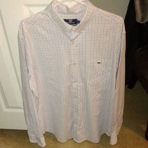 Vineyard Vines Men's Multicolor Plaid Button Down Shirt - Picture 1 of 4